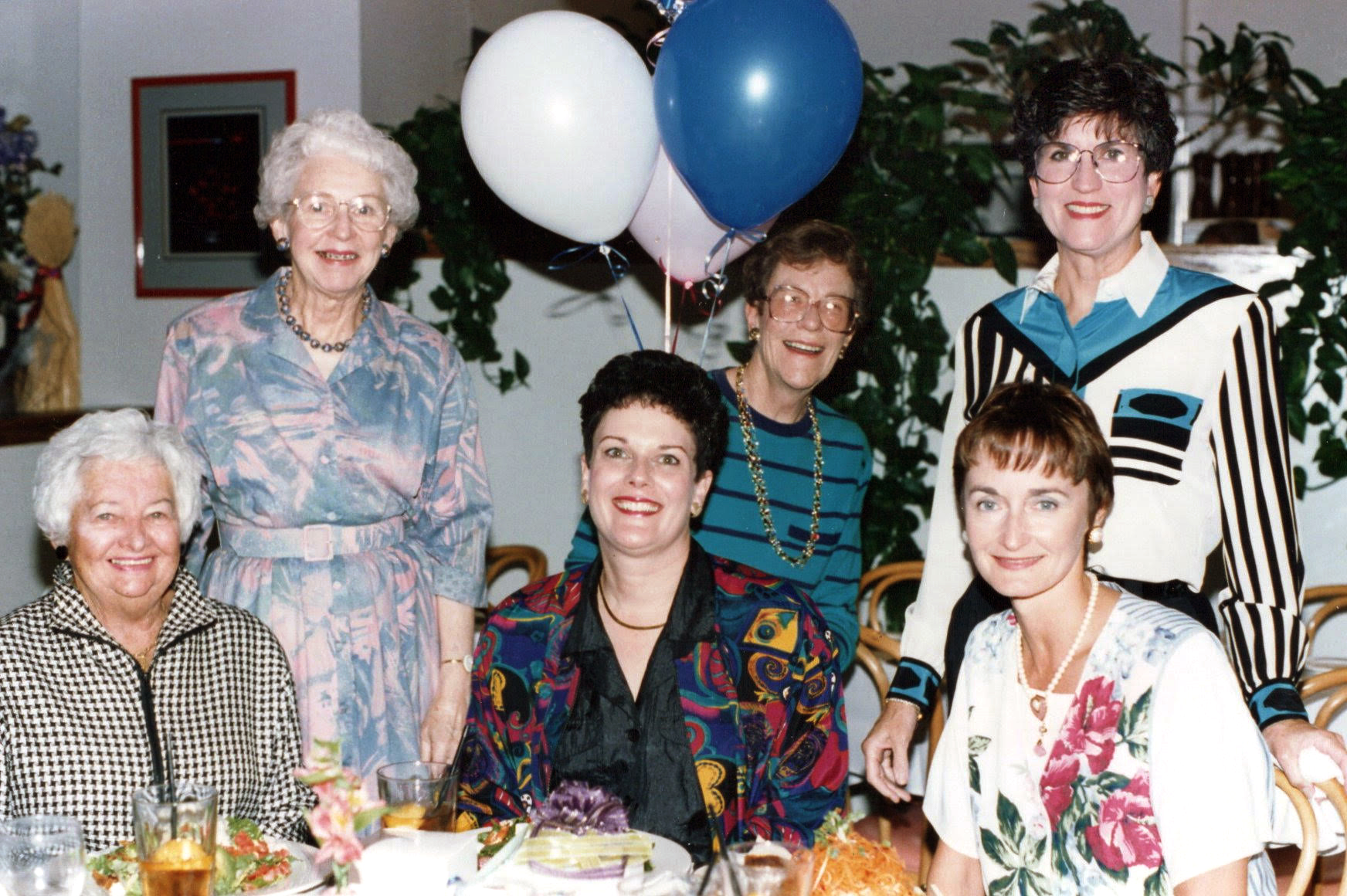 1993_Marion Gurnee, Joyce Mills, Cindy, Ruth Reed, Jane Ward, Kathy Englert. 